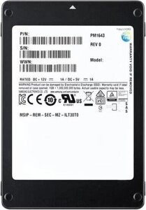 SSD samsung PM1643a 1.92TB MZILT1t9HBJR-00007