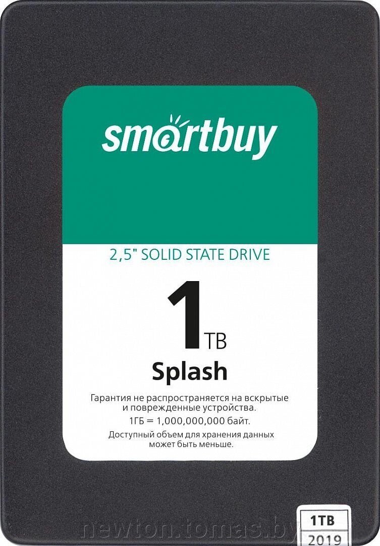 SSD SmartBuy Splash 2019 1TB SBSSD-001TT-MX902-25S3 от компании Интернет-магазин Newton - фото 1
