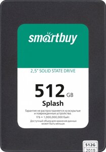 SSD smartbuy splash 2019 512GB SBSSD-512GT-MX902-25S3