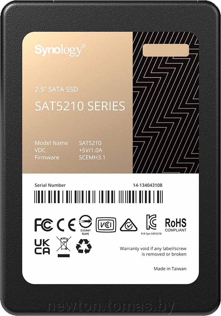 SSD Synology SAT5210 1.92TB SAT5210-1920G от компании Интернет-магазин Newton - фото 1