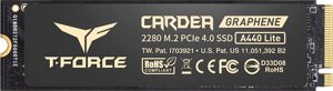 SSD team T-force cardea A440 lite 1TB TM8ffq001T0c129