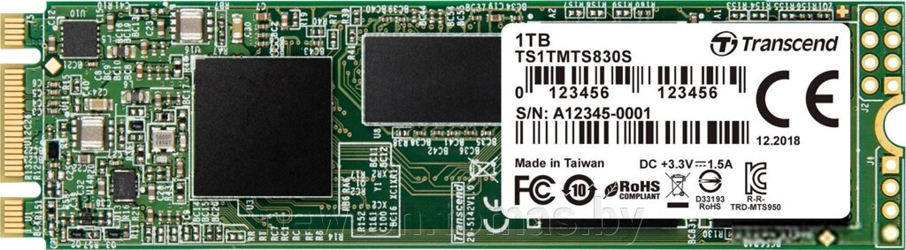 SSD Transcend 830S 2TB TS2TMTS830S от компании Интернет-магазин Newton - фото 1