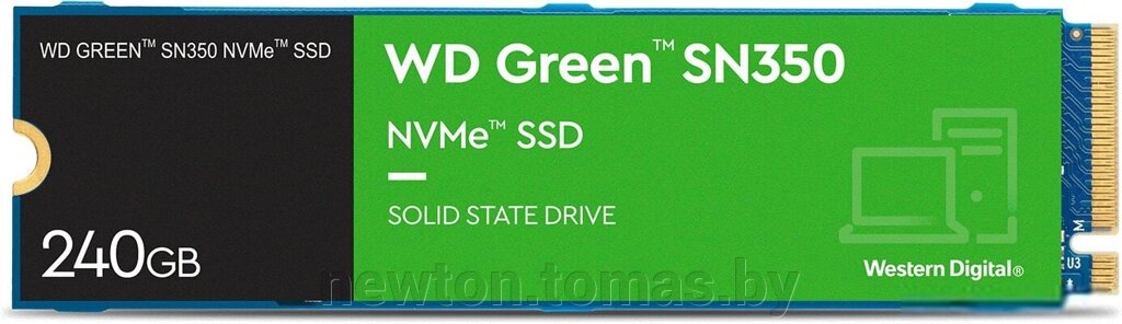 SSD WD Green SN350 240GB WDS240G2G0C от компании Интернет-магазин Newton - фото 1