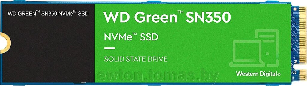 SSD WD Green SN350 480GB WDS480G2G0C от компании Интернет-магазин Newton - фото 1