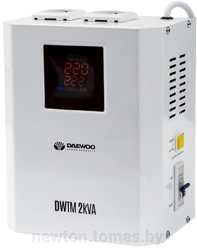 Стабилизатор напряжения  Daewoo Power DW-TM2KVA от компании Интернет-магазин Newton - фото 1