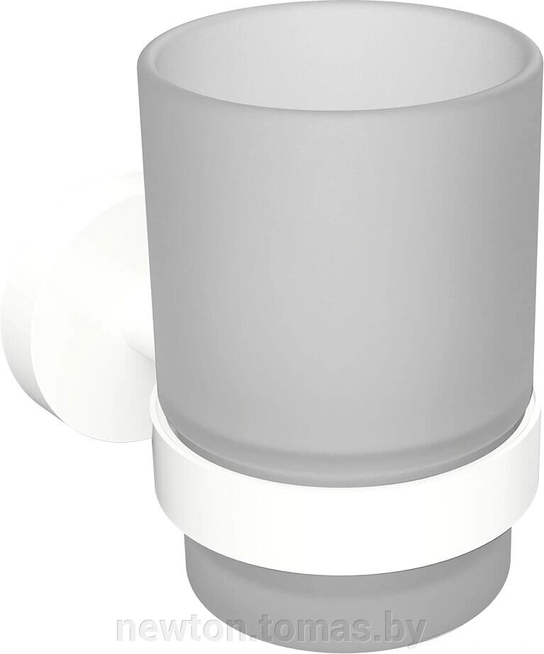 Стакан для зубной щетки и пасты Bemeta White 104110014 от компании Интернет-магазин Newton - фото 1