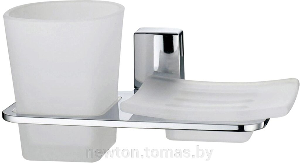 Стакан для зубной щетки и пасты Wasserkraft Leine K-5026 от компании Интернет-магазин Newton - фото 1