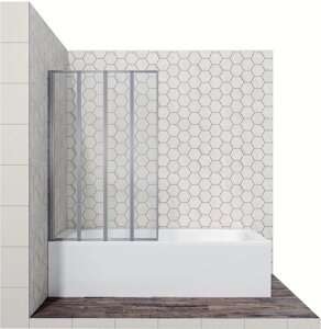 Стеклянная шторка для ванны Ambassador Bath Screens 16041110L 90