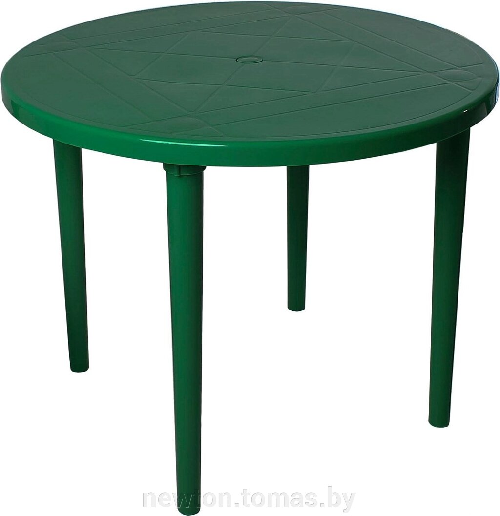 Стол Стандарт пластик 130-0022-24 темно-зеленый от компании Интернет-магазин Newton - фото 1