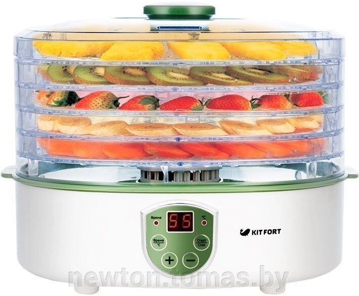 Сушилка для овощей и фруктов Kitfort KT-1902 от компании Интернет-магазин Newton - фото 1