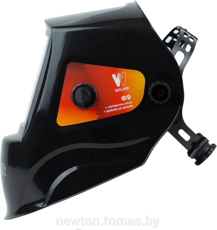 Сварочная маска Welder Ф9 Ultima черный от компании Интернет-магазин Newton - фото 1