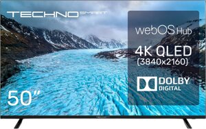 Телевизор techno smart 50QLED680UHDW
