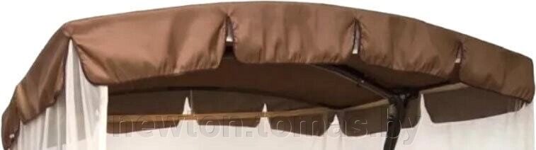 Тент на качели Olsa Турин с противомоскитной сеткой коричневый от компании Интернет-магазин Newton - фото 1