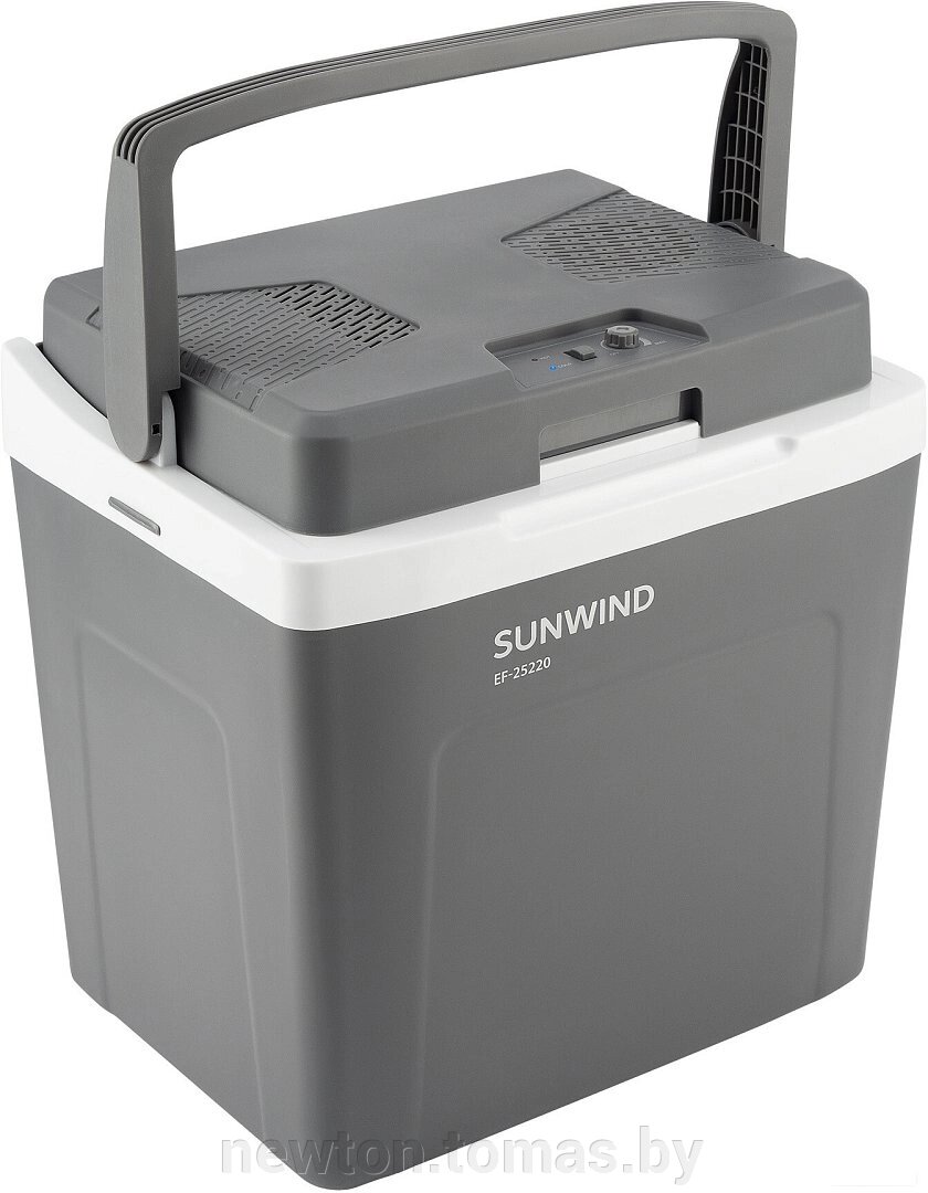 Термоэлектрический автохолодильник SunWind EF-25220 25л серый от компании Интернет-магазин Newton - фото 1