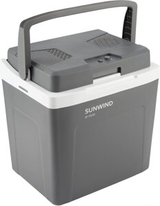 Термоэлектрический автохолодильник SunWind EF-25220 25л серый