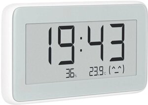 Термогигрометр Xiaomi Temperature and Humidity Monitor Clock LYWSD02MMC международная версия