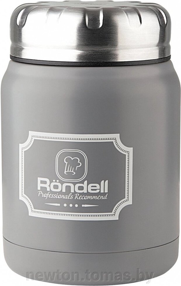 Термос для еды Rondell RDS-943 0.5л серый от компании Интернет-магазин Newton - фото 1