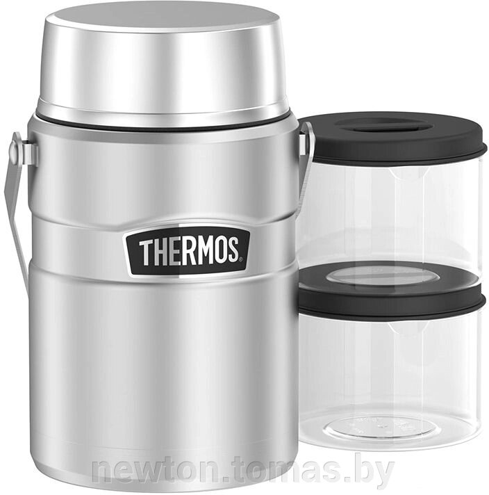 Термос для еды THERMOS SK-3030 MS 1.4л нержавеющая сталь от компании Интернет-магазин Newton - фото 1