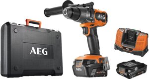 Ударная дрель-шуруповерт AEG Powertools BSB 18C3BL-X02C 4935478937 с 2-мя АКБ 2 Ач + 4 Ач, кейс