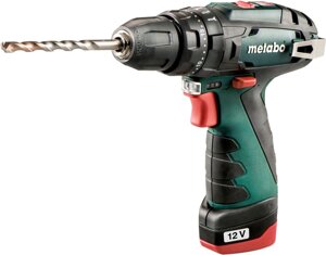 Ударная дрель-шуруповерт Metabo Powermaxx SB Basic 600385500 с 2-мя АКБ, кейс