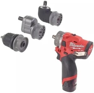 Ударная дрель-шуруповерт Milwaukee M12 FPDXKIT-202X 4933464138 с 2-мя АКБ, кейс