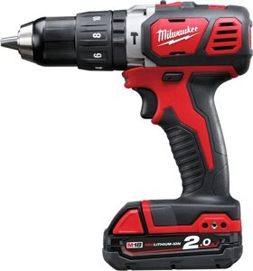 Ударная дрель-шуруповерт Milwaukee M18 BPD-202C 4933443515 с 2-мя АКБ, кейс