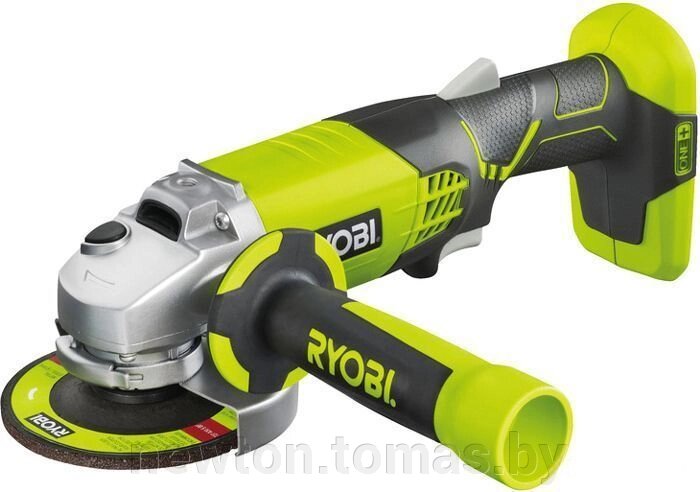 Угловая шлифмашина Ryobi R18AG-0 без АКБ от компании Интернет-магазин Newton - фото 1