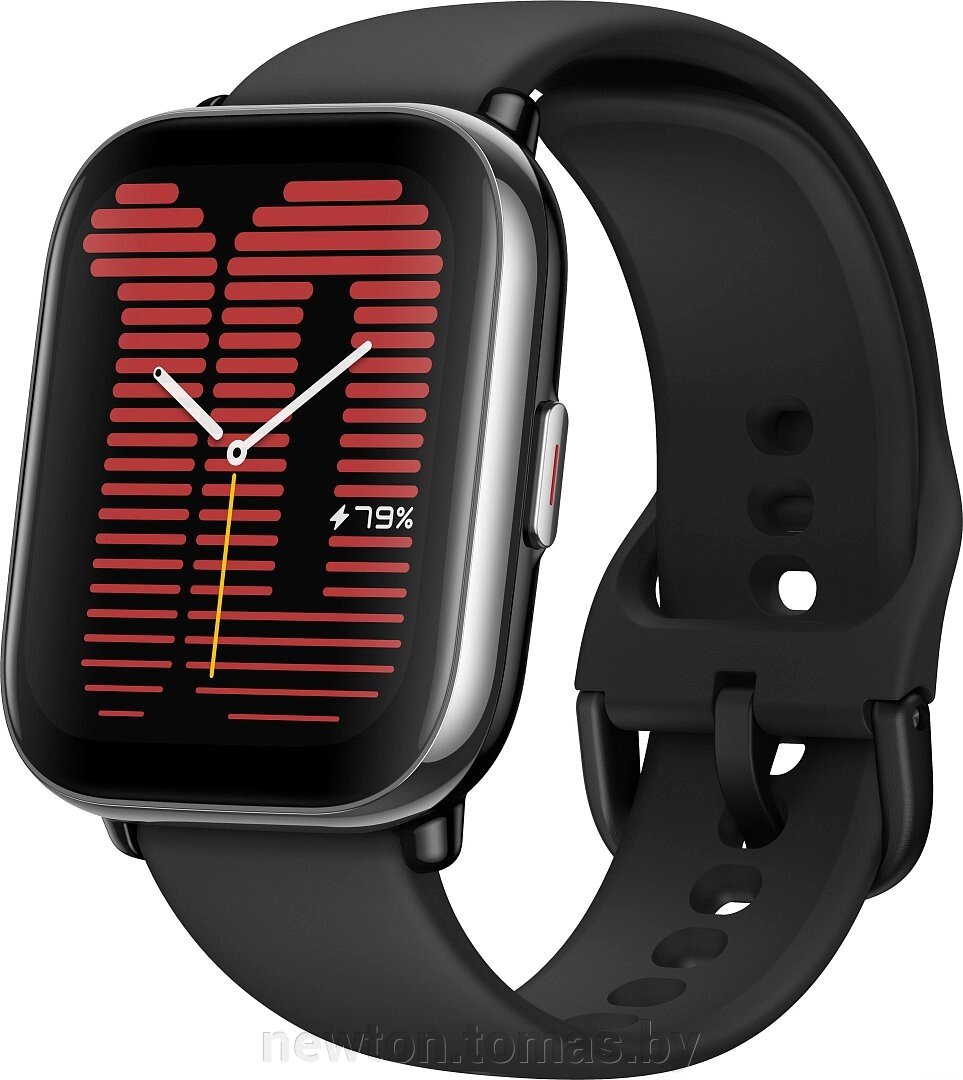 Умные часы Amazfit Active полночный черный от компании Интернет-магазин Newton - фото 1