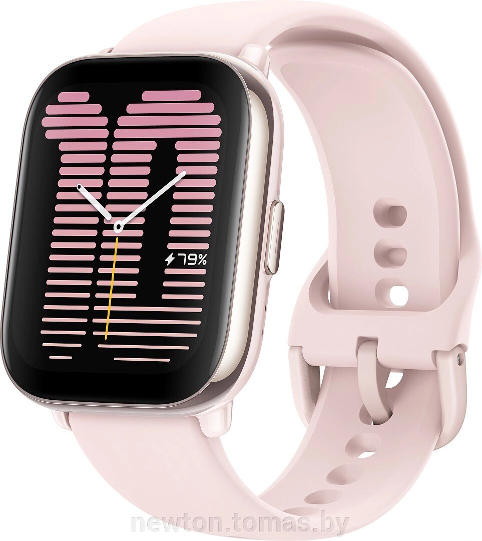 Умные часы Amazfit Active розовый лепесток от компании Интернет-магазин Newton - фото 1