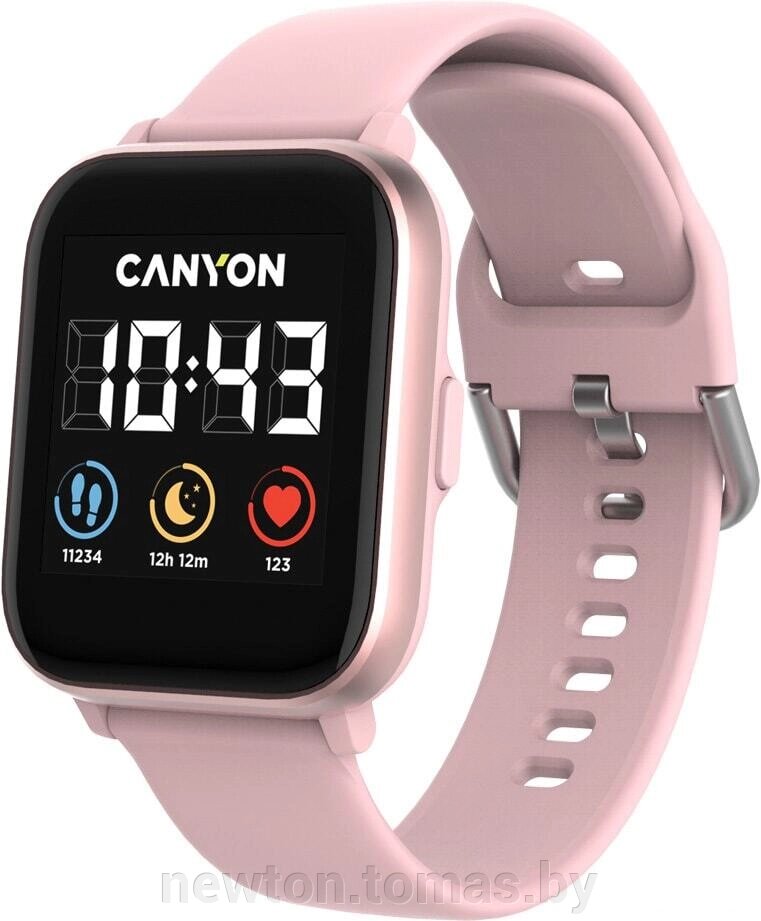 Умные часы Canyon Salt SW-78 розовый от компании Интернет-магазин Newton - фото 1