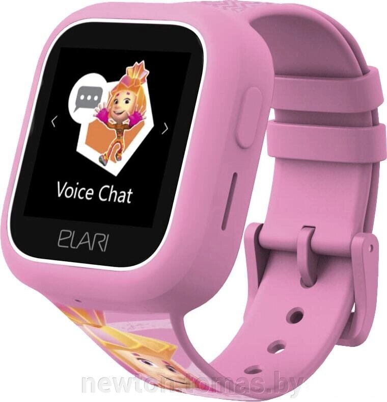 Умные часы Elari FixiTime Lite розовый от компании Интернет-магазин Newton - фото 1