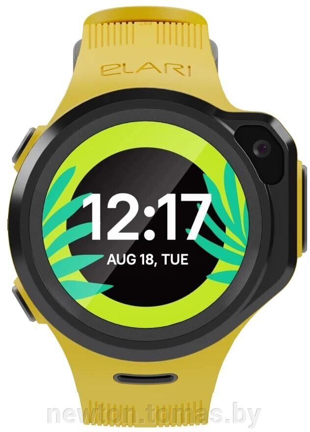 Умные часы Elari KidPhone 4GR желтый от компании Интернет-магазин Newton - фото 1