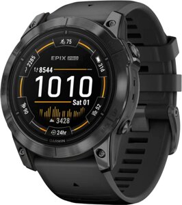 Умные часы Garmin Epix Pro Gen 2 Standard 51 мм сланцево-серый/черный