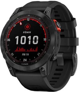 Умные часы Garmin Fenix 7X Solar 51 мм сланцево-серый/черный