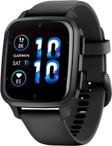 Умные часы Garmin Venu Sq 2 Music Edition черный