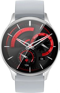 Умные часы Hoco Y15 серебристый/серый