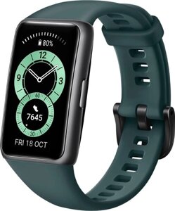 Умные часы Huawei Band 6 международная версия насыщенный зеленый
