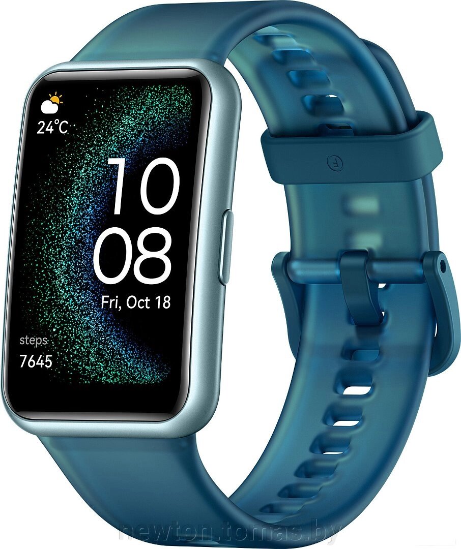Умные часы Huawei Watch FIT Special Edition насыщенный зеленый от компании Интернет-магазин Newton - фото 1