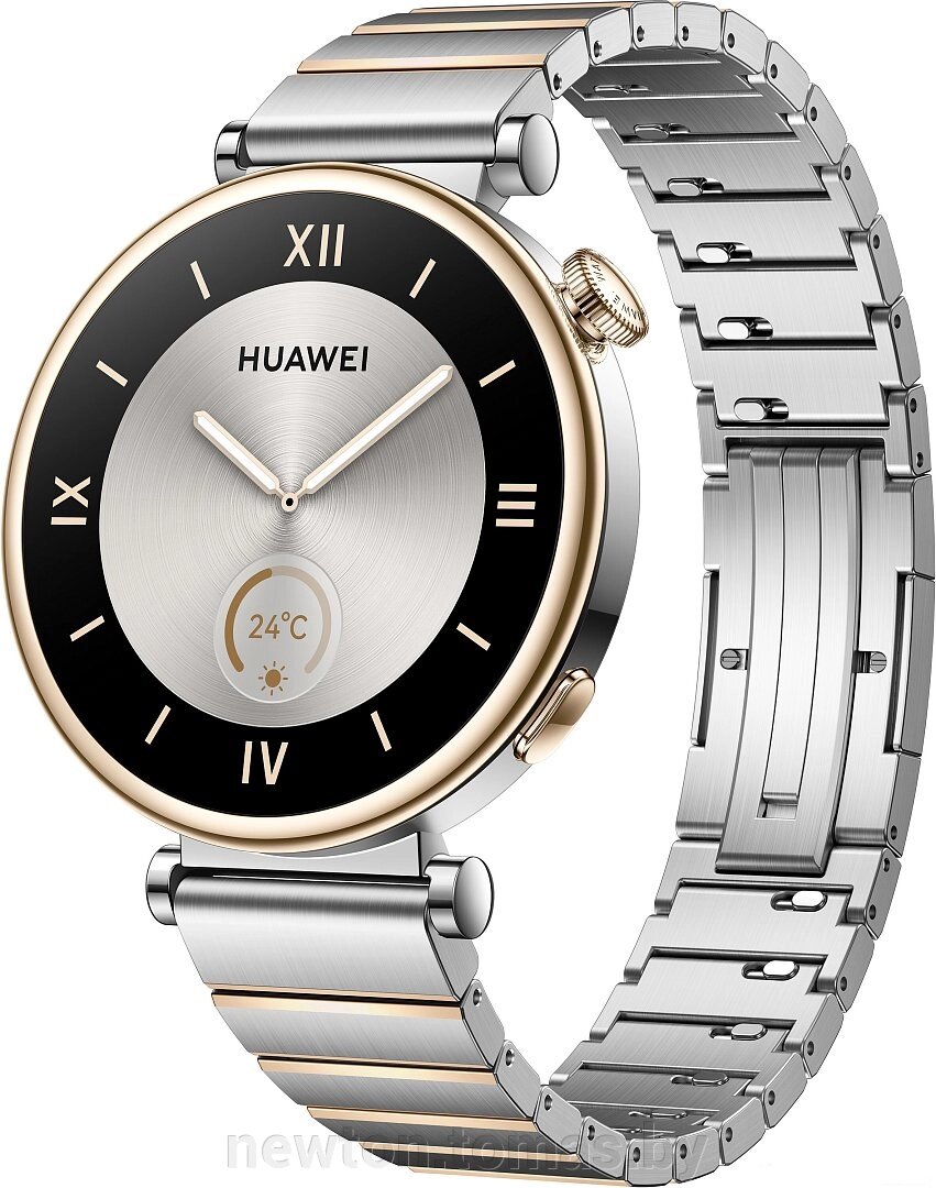Умные часы Huawei Watch GT 4 41 мм серебристо-золотой от компании Интернет-магазин Newton - фото 1