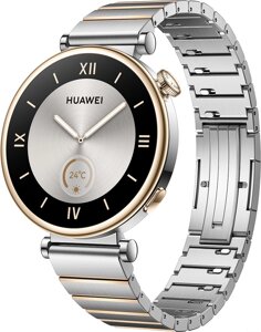 Умные часы Huawei Watch GT 4 41 мм серебристо-золотой