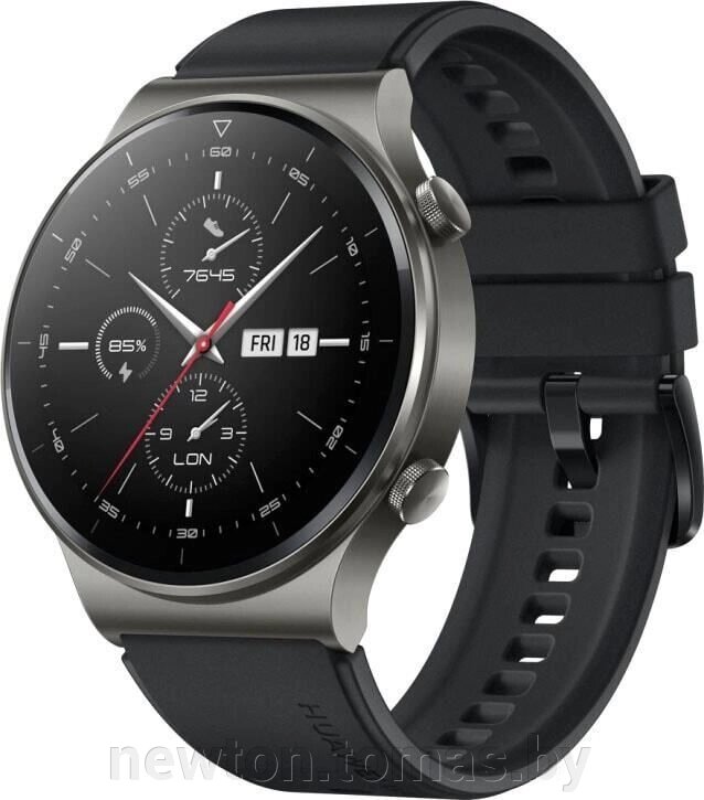 Умные часы Huawei Watch GT2 Pro черная ночь от компании Интернет-магазин Newton - фото 1