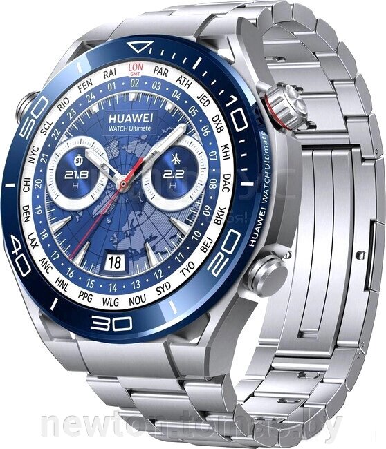 Умные часы Huawei Watch Ultimate серебристый океан от компании Интернет-магазин Newton - фото 1