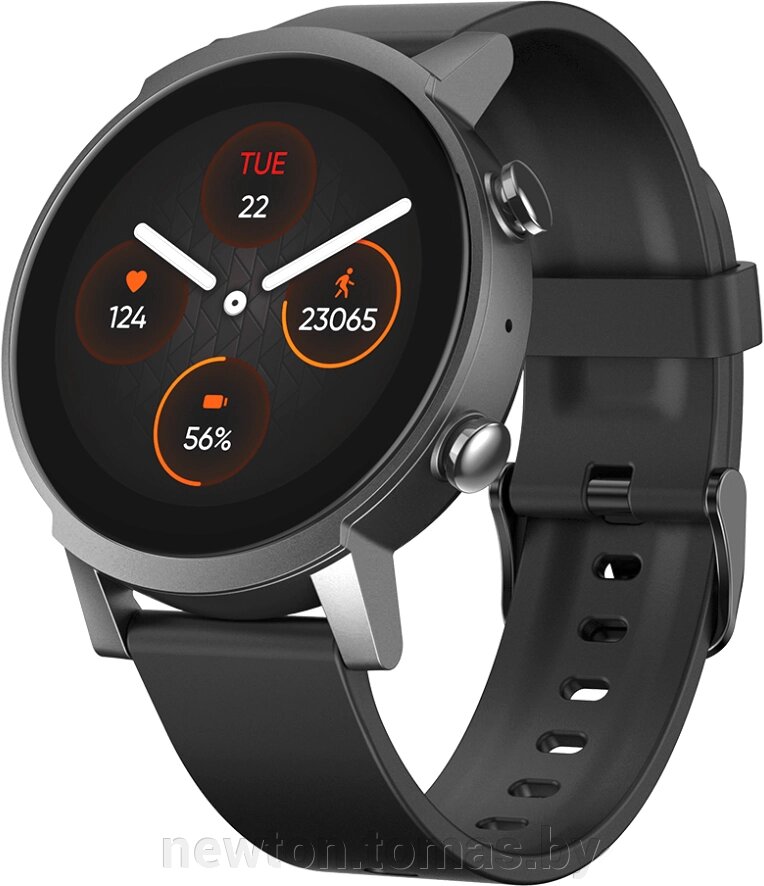 Умные часы Mobvoi TicWatch E3 черный от компании Интернет-магазин Newton - фото 1