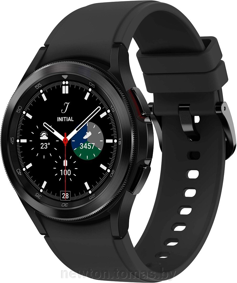 Умные часы Samsung Galaxy Watch4 Classic 42мм черный от компании Интернет-магазин Newton - фото 1