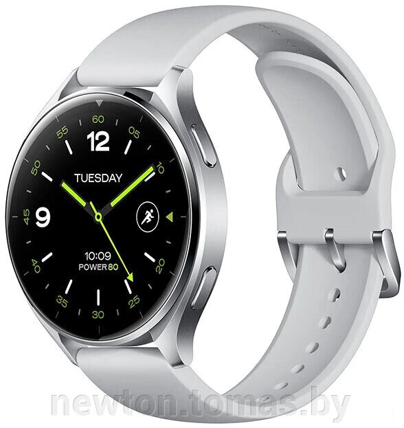 Умные часы Xiaomi Watch 2 M2320W1 серебристый/серый, международная версия от компании Интернет-магазин Newton - фото 1