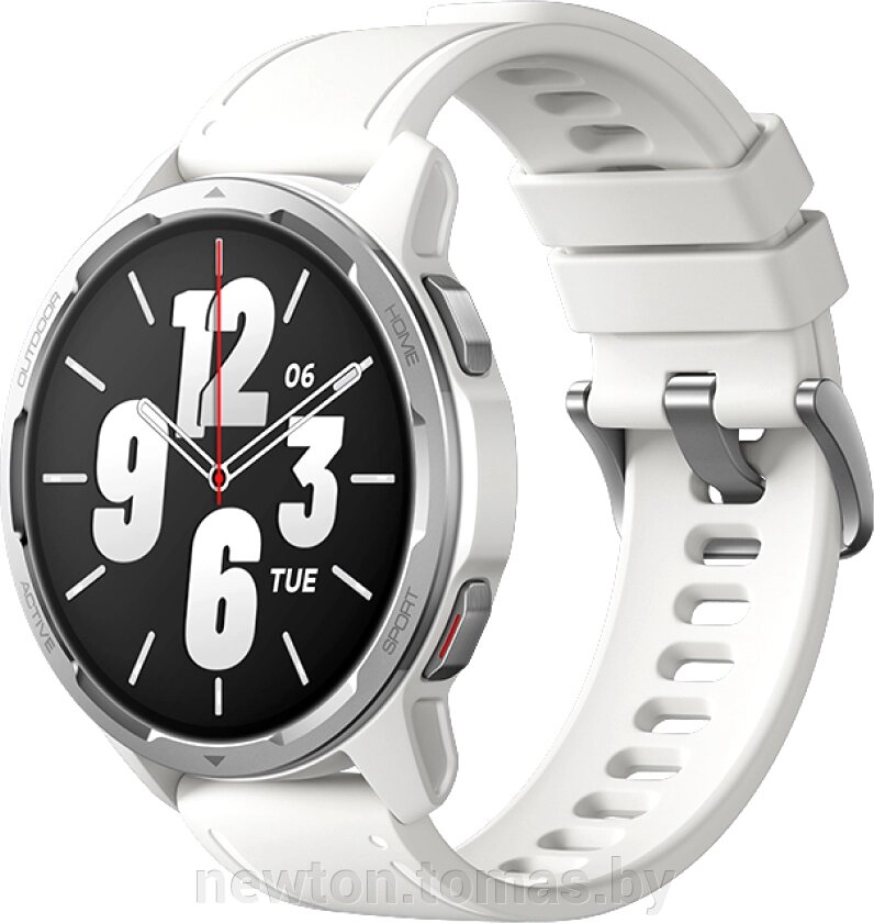 Умные часы Xiaomi Watch S1 Active серебристый/белый, международная версия от компании Интернет-магазин Newton - фото 1