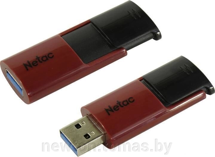 USB Flash Netac 256GB USB 3.0 FlashDrive Netac U182 Red от компании Интернет-магазин Newton - фото 1