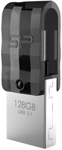 USB Flash Silicon-Power Mobile C31 128GB черный