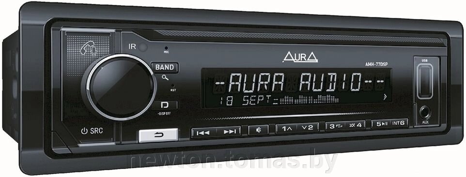 USB-магнитола Aura AMH-77DSP Black Edition от компании Интернет-магазин Newton - фото 1