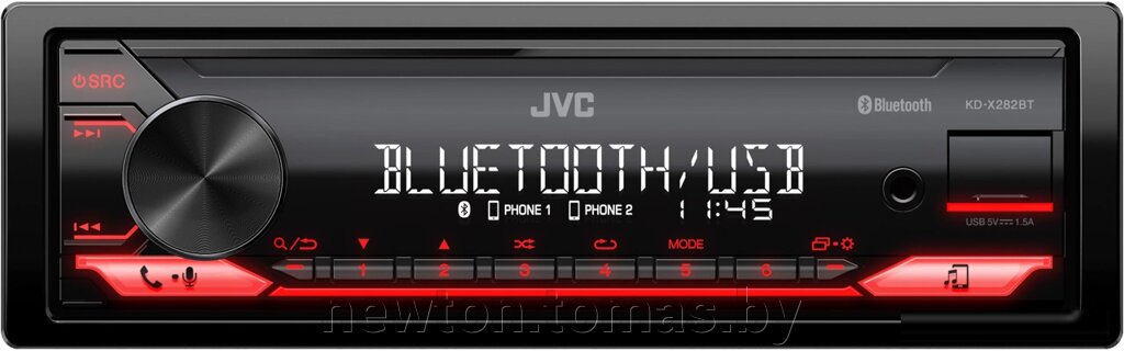 USB-магнитола JVC KD-X282BT от компании Интернет-магазин Newton - фото 1